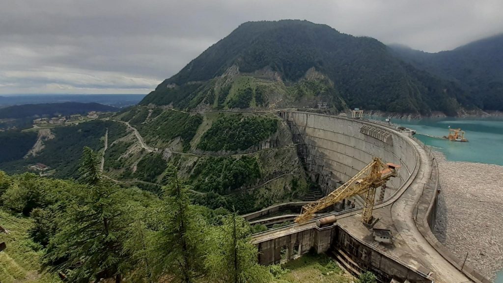 Enguri Stausee -Unterwegs nach Kutaisi